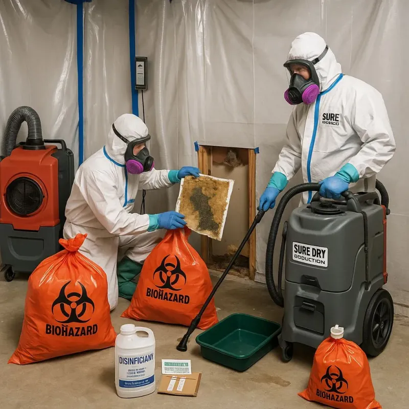 Contaminated Water Handling Protocols process in Alexandria, LA