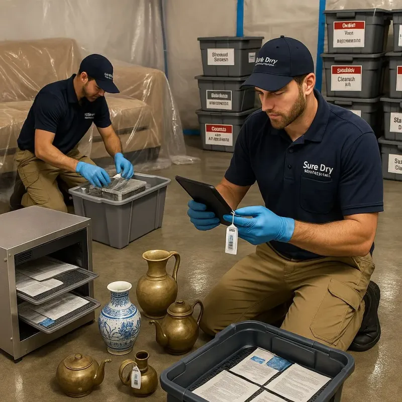 Content Protection and Restoration process in Alexandria, LA