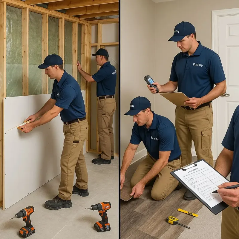 Repairs and Reconstruction process in Alexandria, LA