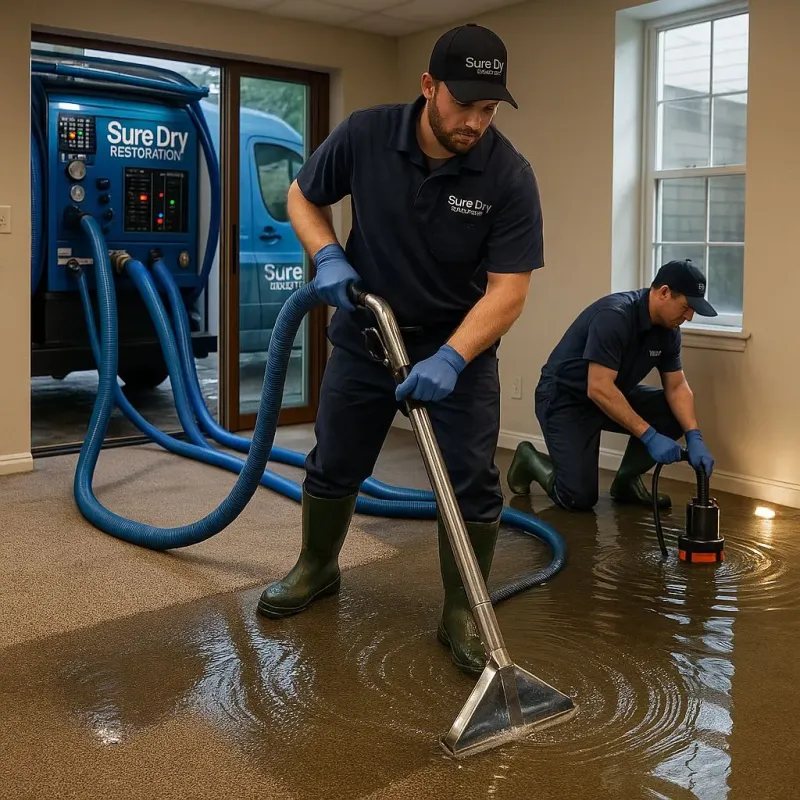 Water Extraction and Removal process in Alexandria, LA